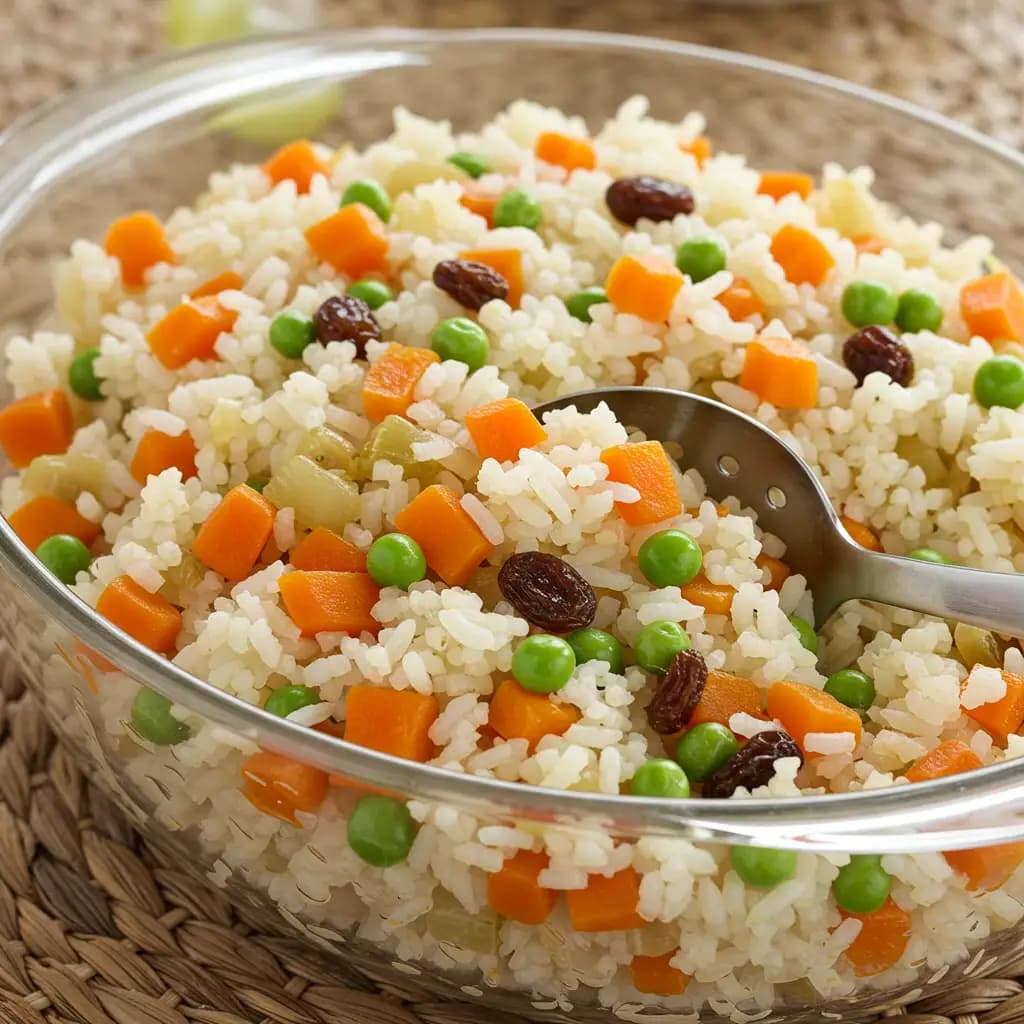 Receita de Arroz à Grega Festivo