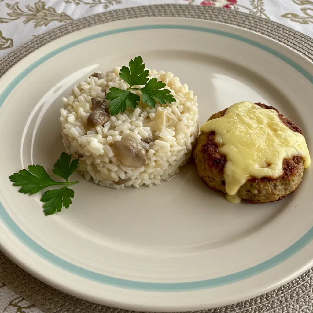 Receita de Arroz à Piamontesa