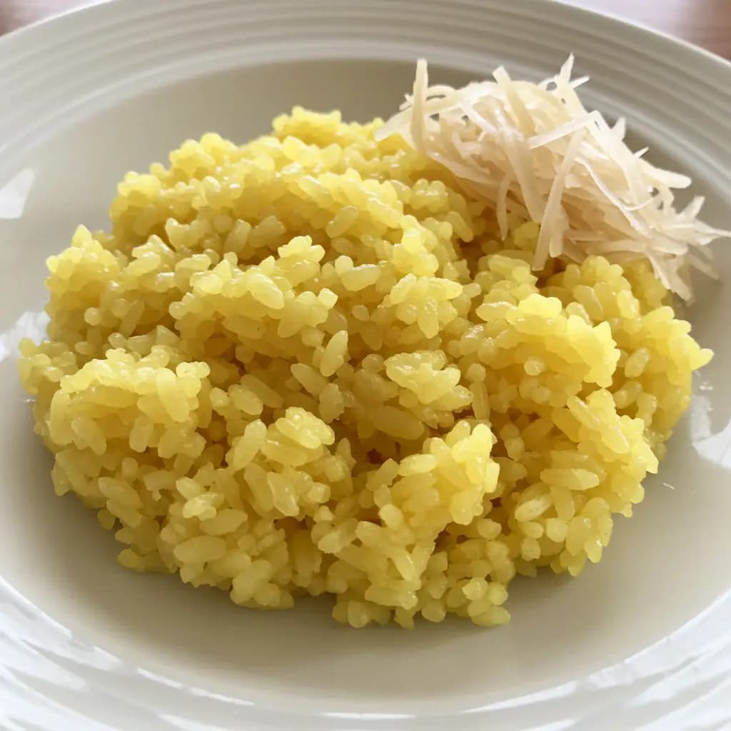 Receita de Arroz Amarelo Cremoso