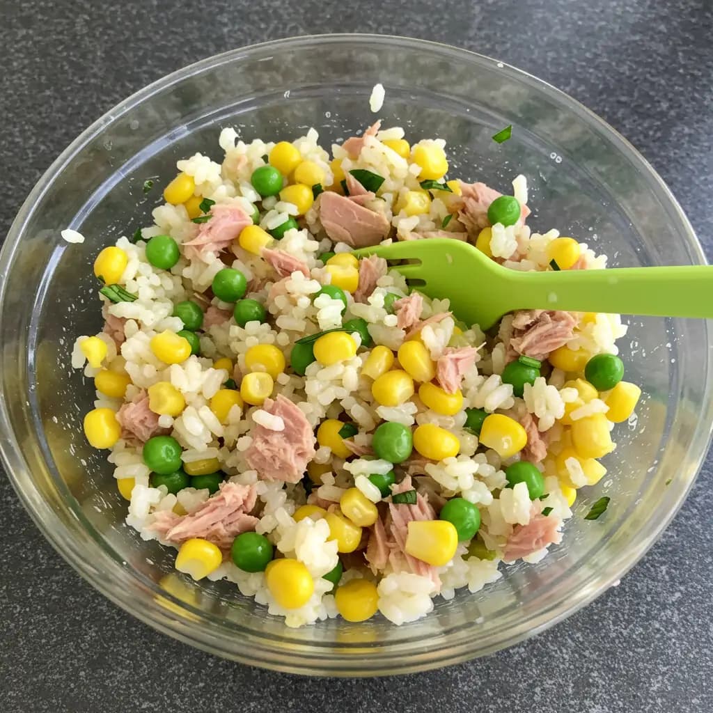 Receita de Arroz Colorido Tropical