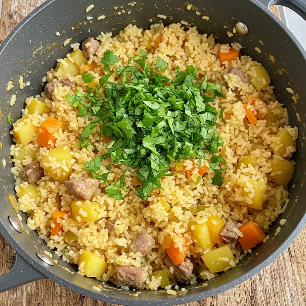 Receita de Arroz com Carré