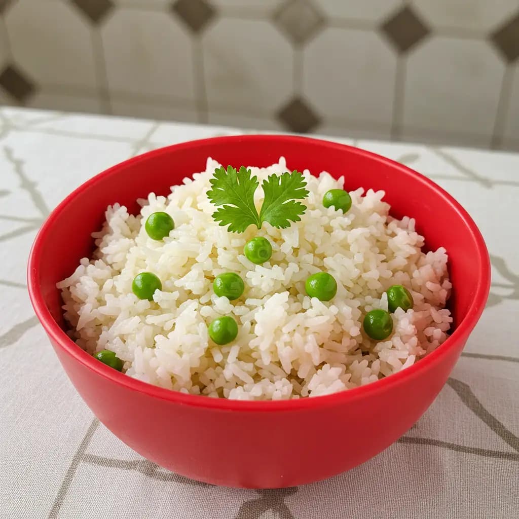 Receita de Arroz com Ervilha
