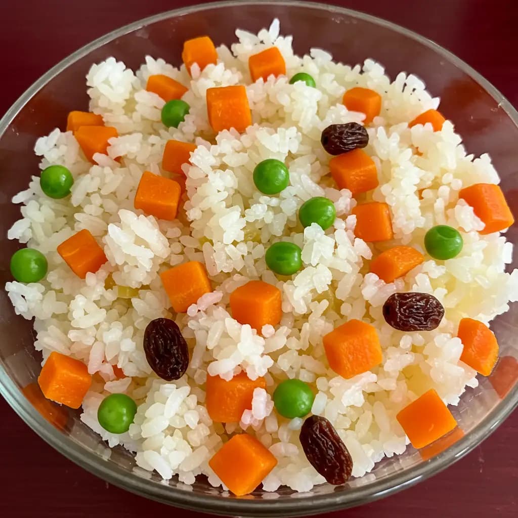 Receita de Arroz com Passas