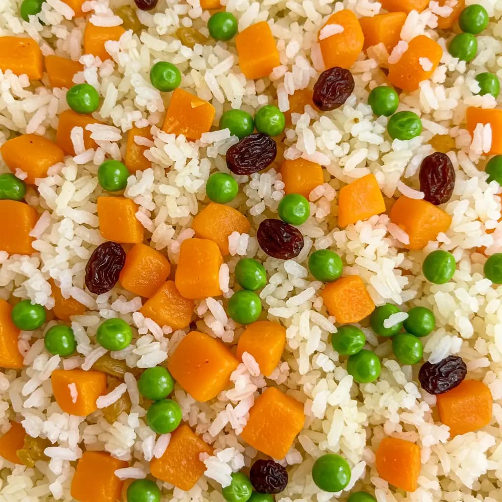 Receita de Arroz com Uva Passas