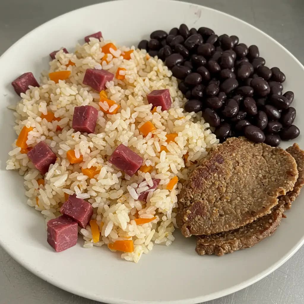Receita de Arroz de Carne Seca