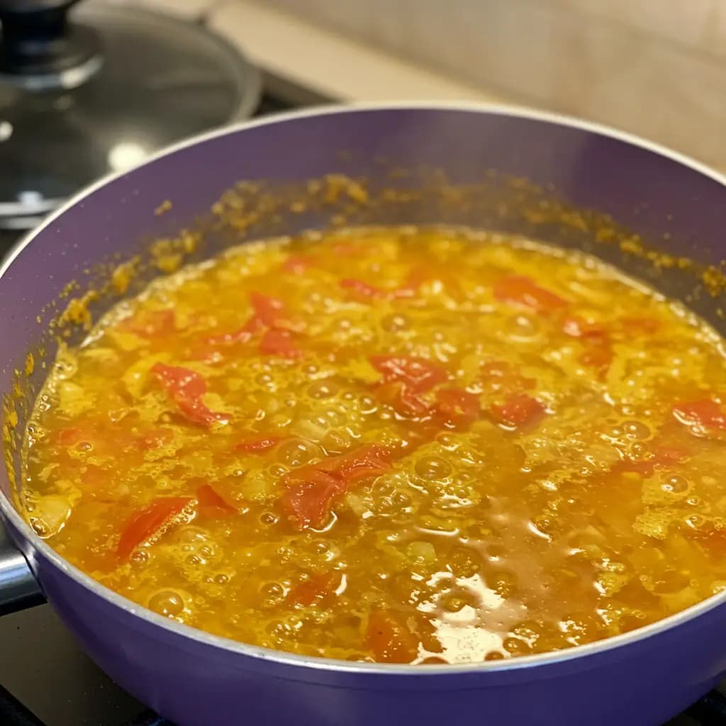 Receita de Arroz de Tomate