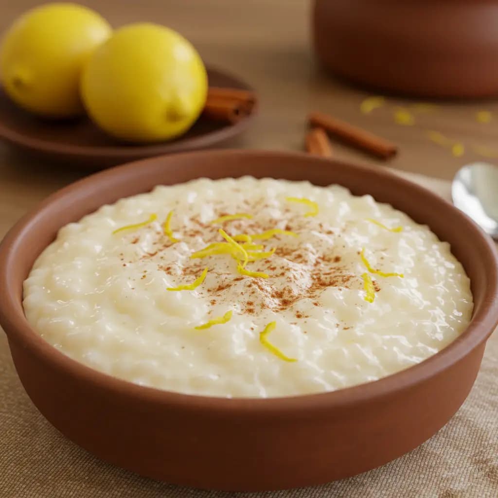 Receita de Arroz Doce