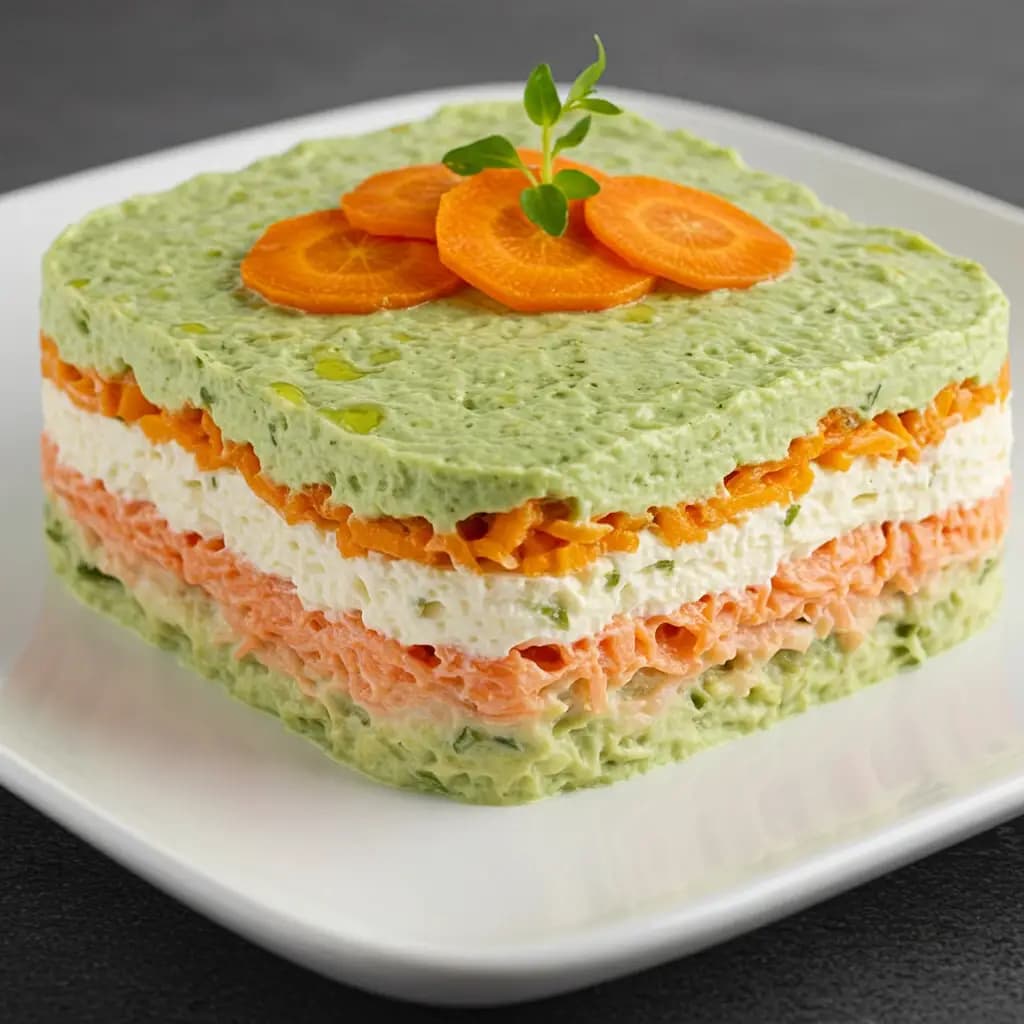 Receita de Arroz em camadas