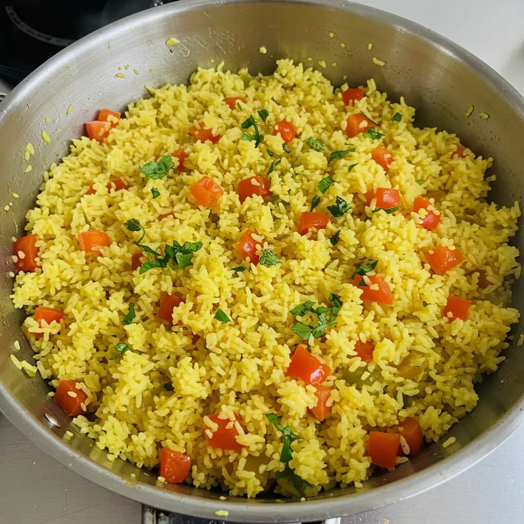 Receita de Arroz Mexicano