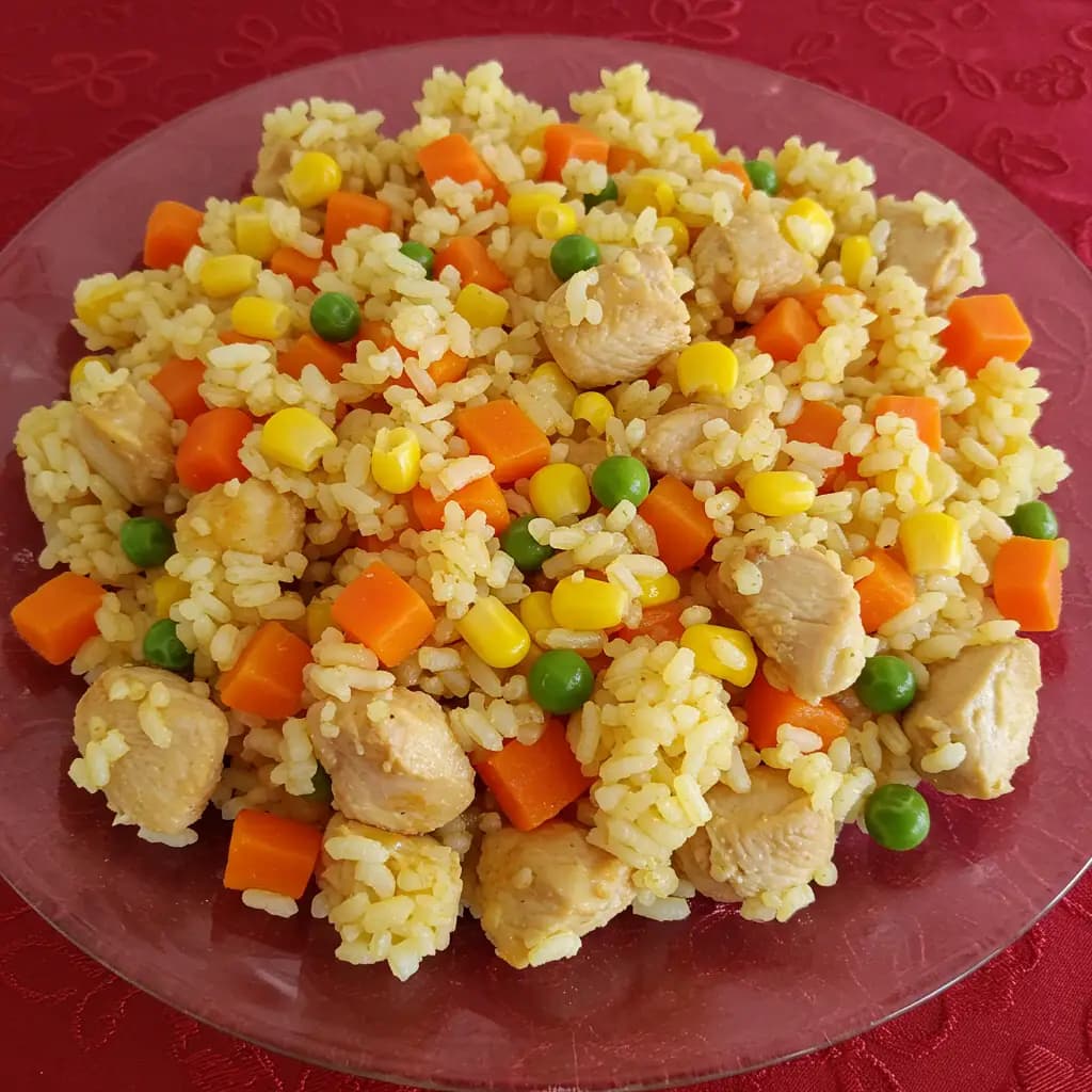 Receita de Arroz Natalino Especial