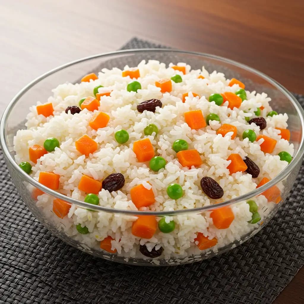 Receita de Arroz Natalino