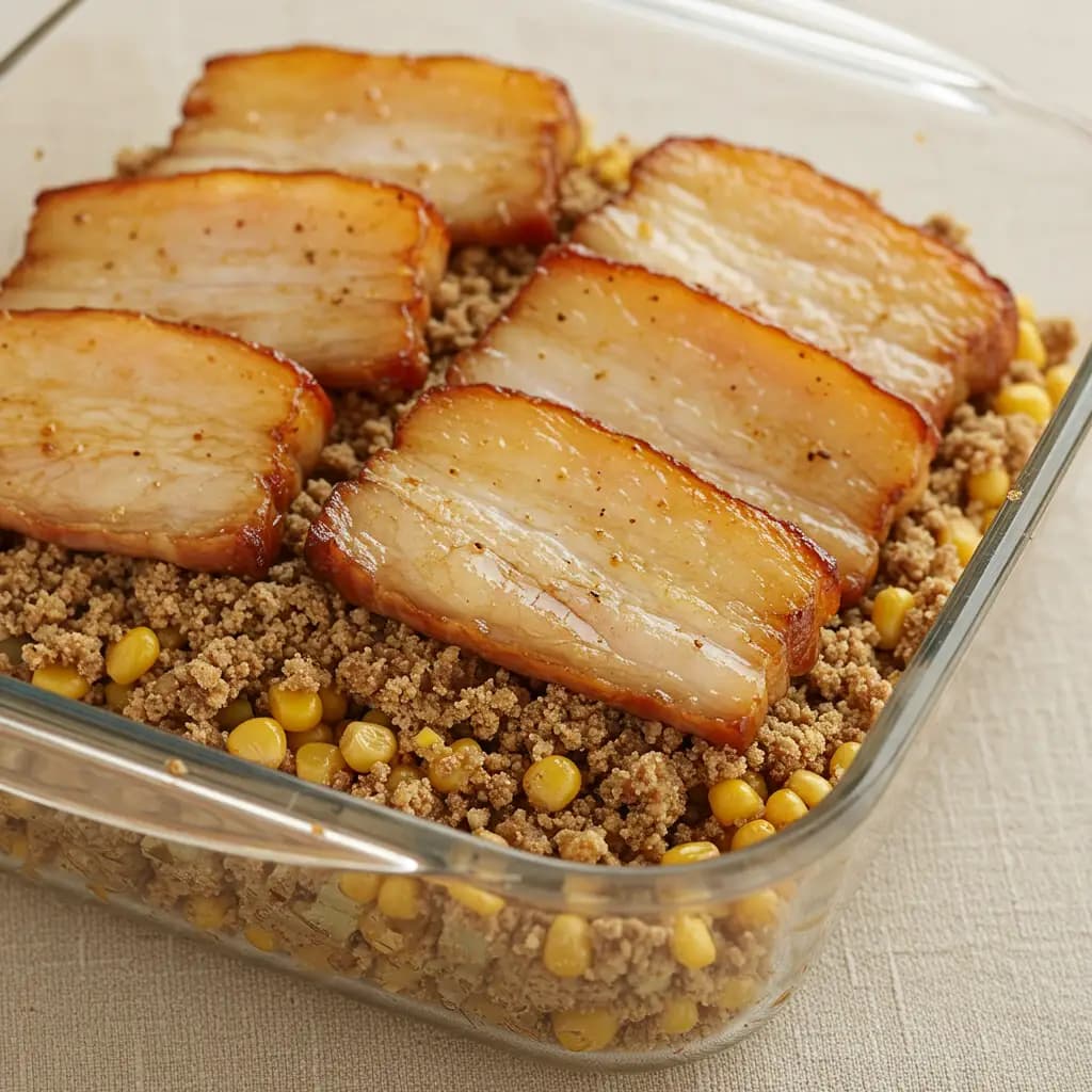 Receita de Arroz Sete Camadas