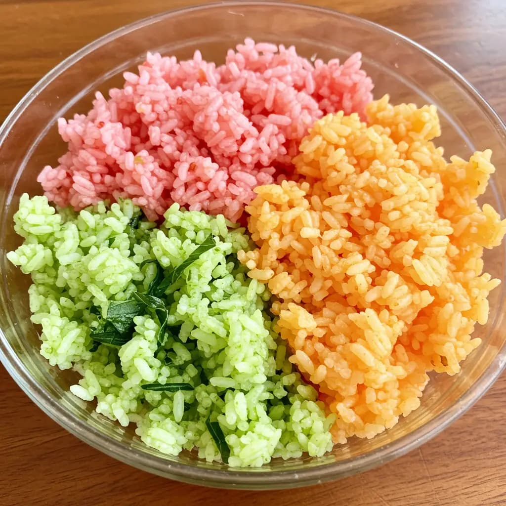 Receita de Arroz Tricolor