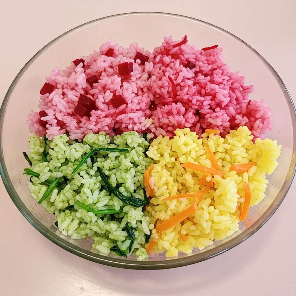 Receita de Arroz Tricolor