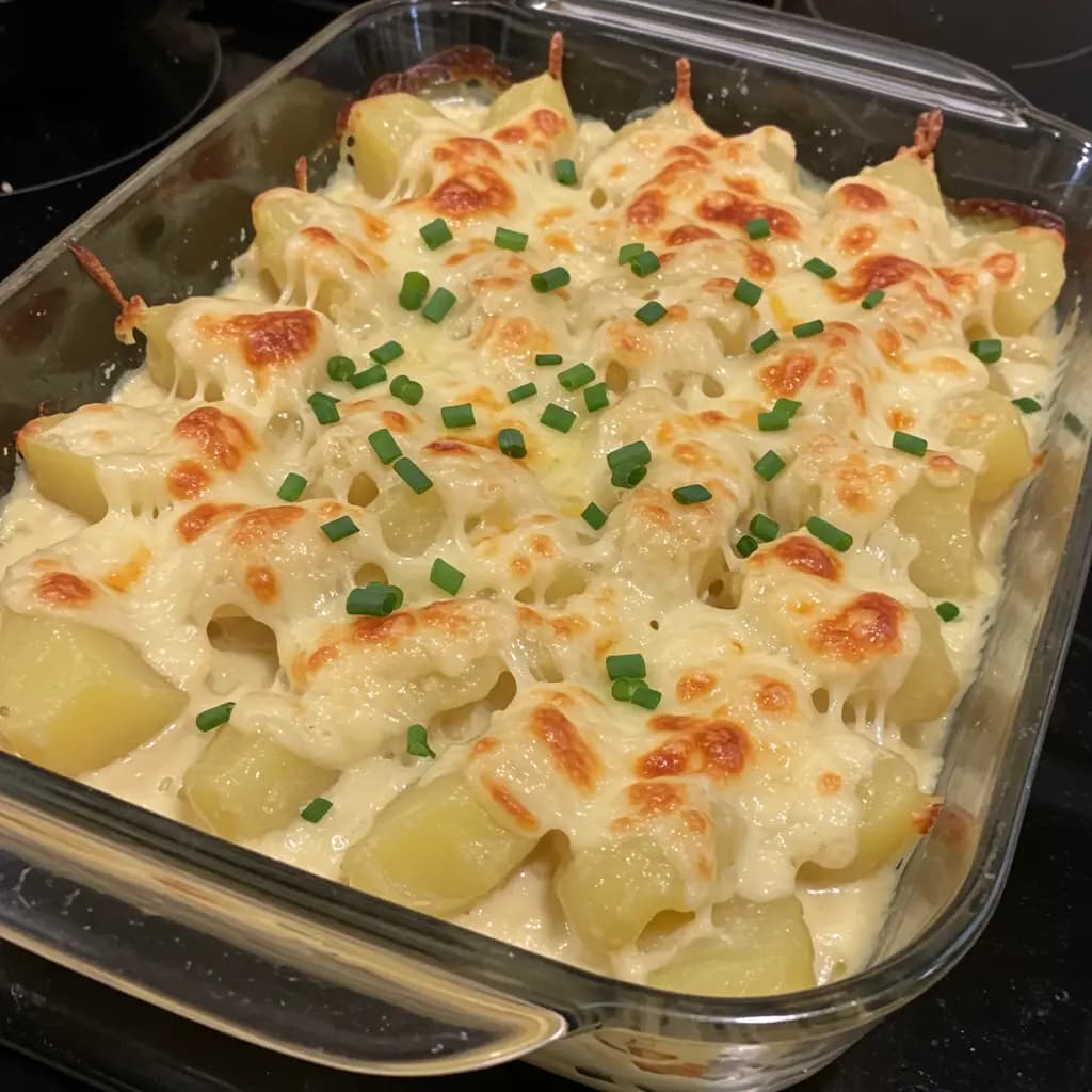 Receita de Bacalhau 7 Queijos