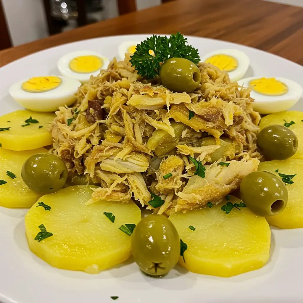 Receita de Bacalhau à Mestre Gomes