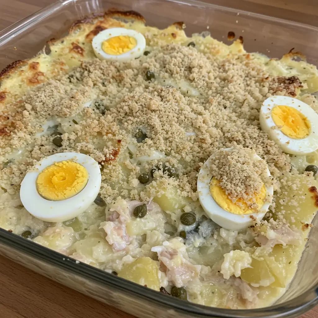 Receita de Bacalhau ao Creme