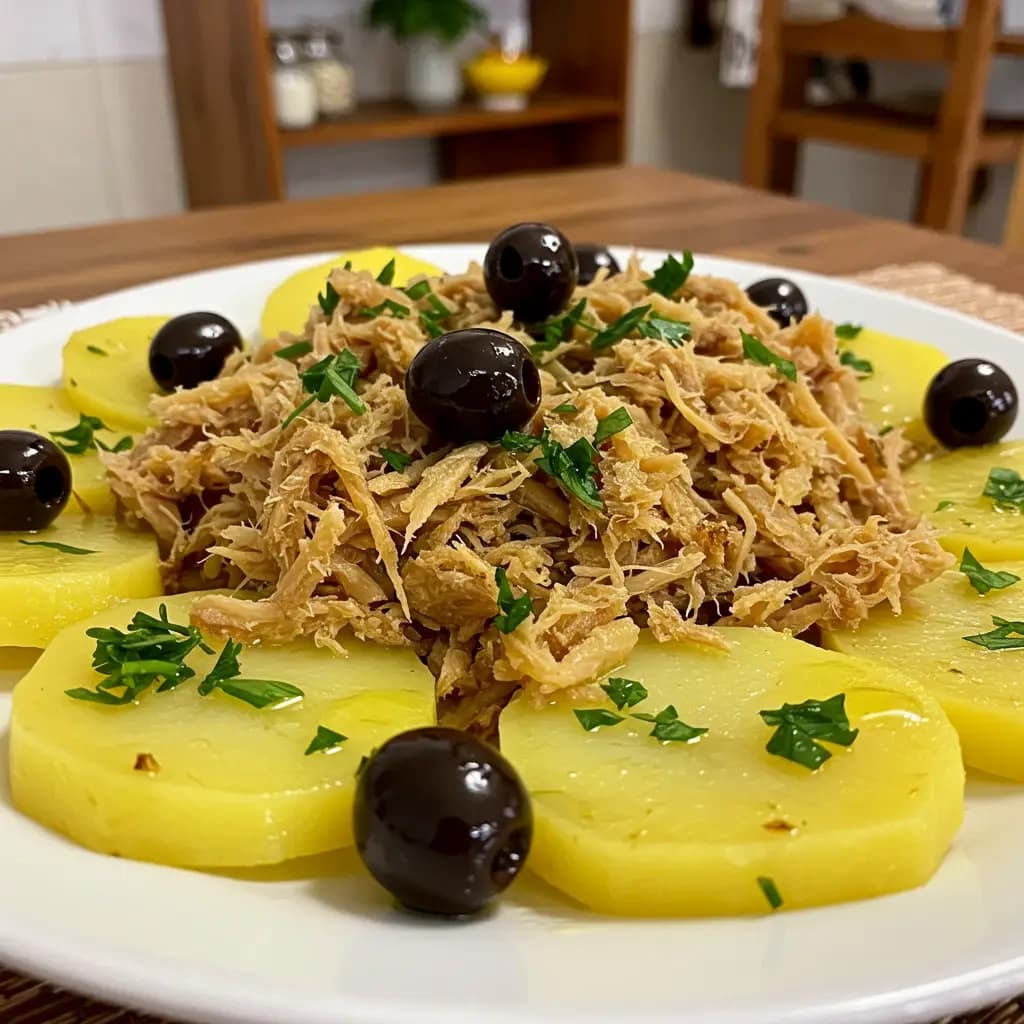 Receita de Bacalhau com batatas