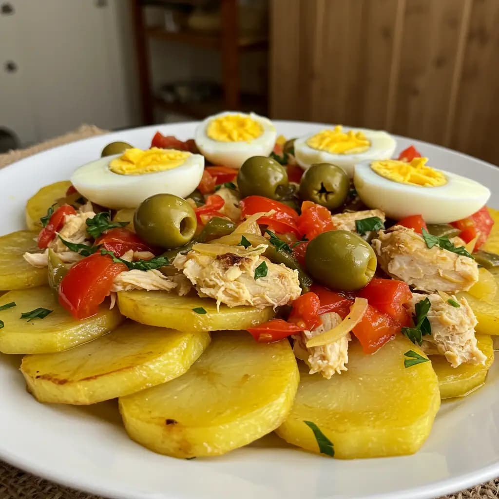 Receita de Bacalhoada à Dona Irene
