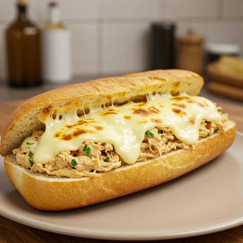 Receita de Baguete recheada