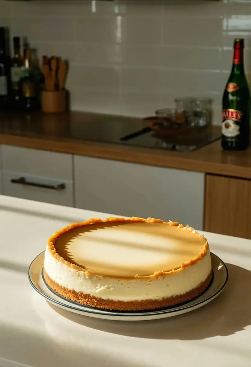 Receita de Cheesecake de Baileys