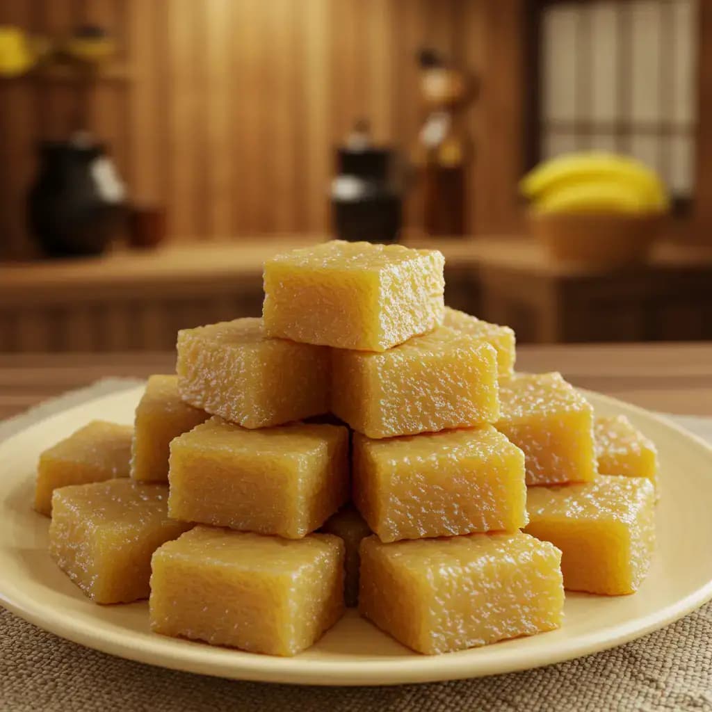 Receita de Bala de banana