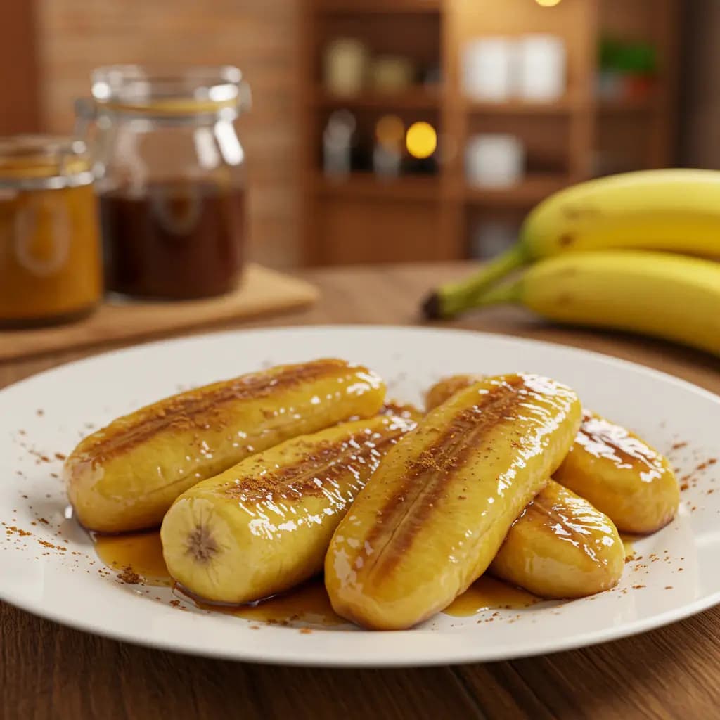 Receita de Banana caramelada