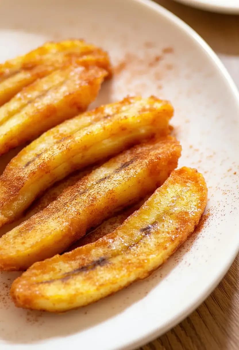 Receita de Banana Frita Crocante