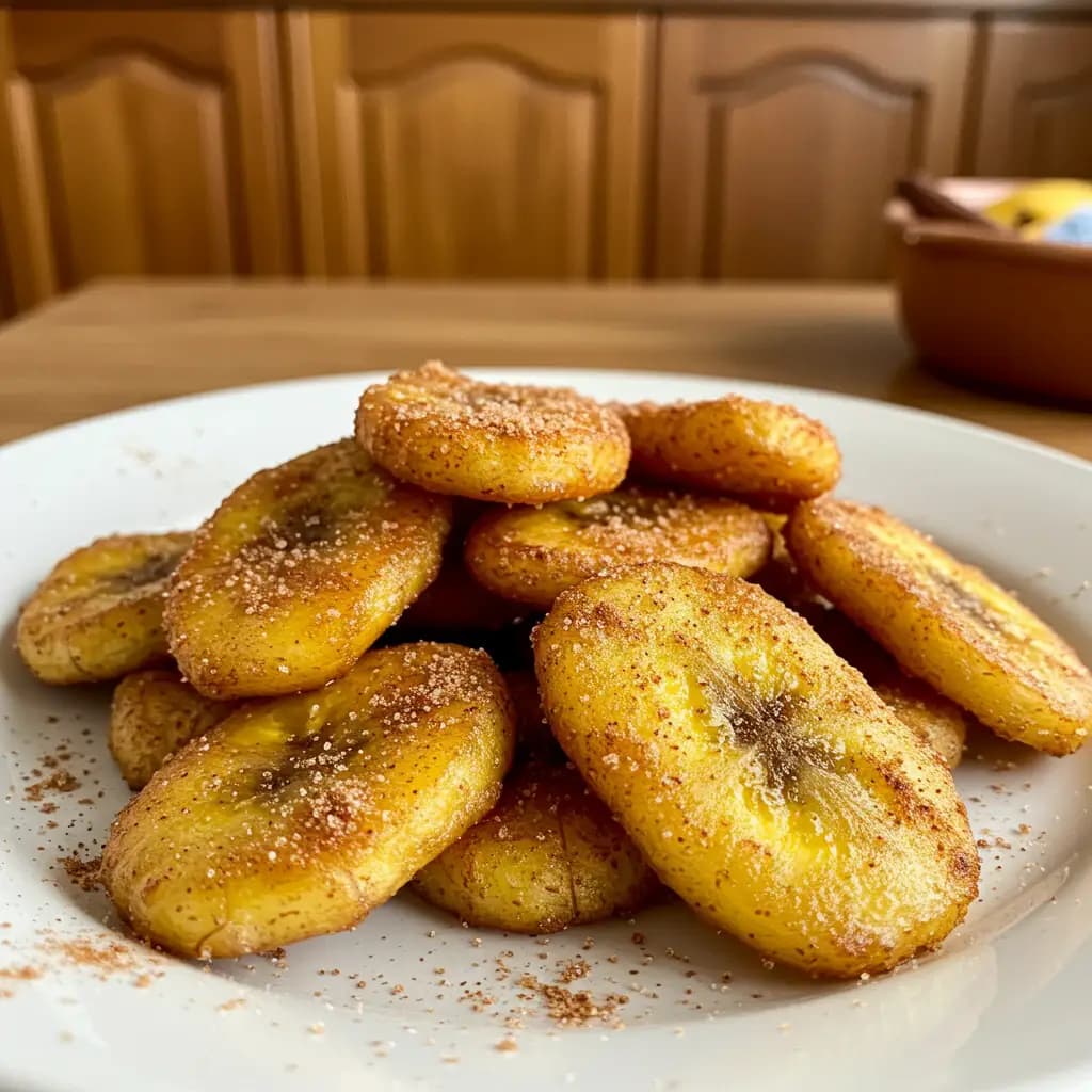 Receita de Banana frita