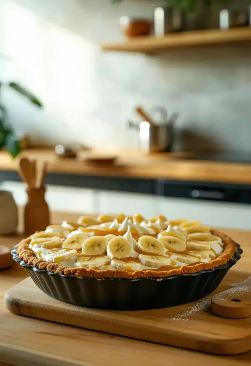 Receita de Torta Banoffee
