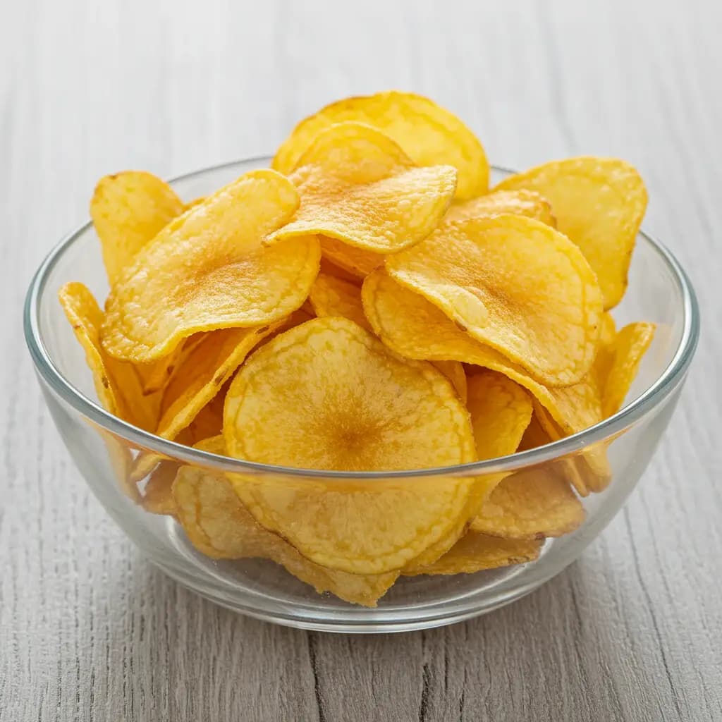 Receita de Batata Chips Crocante