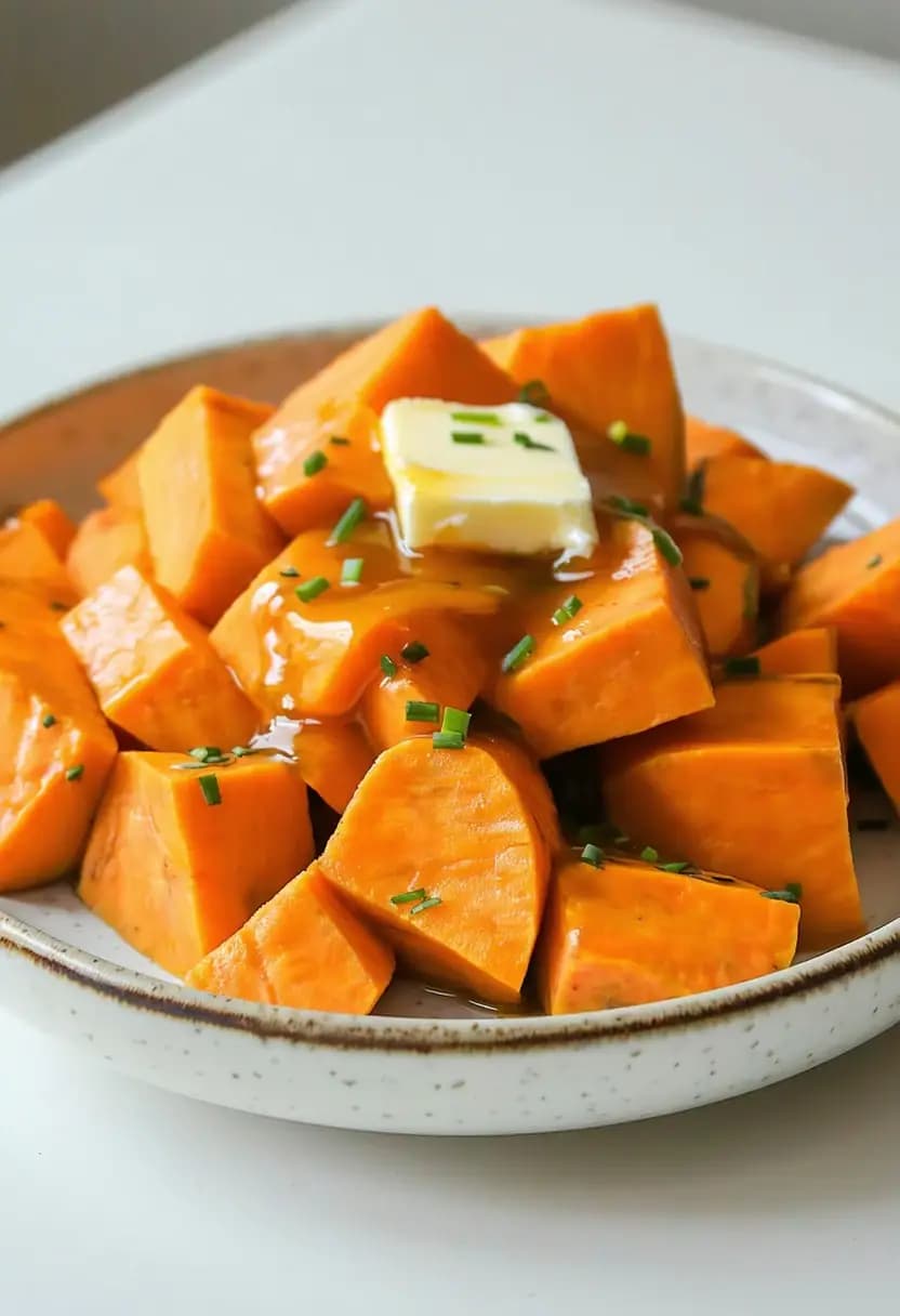 Receita de Batata Doce Cozida Simples