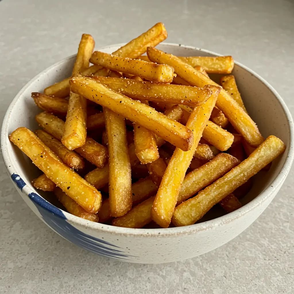 Receita de Batata Frita Caseira