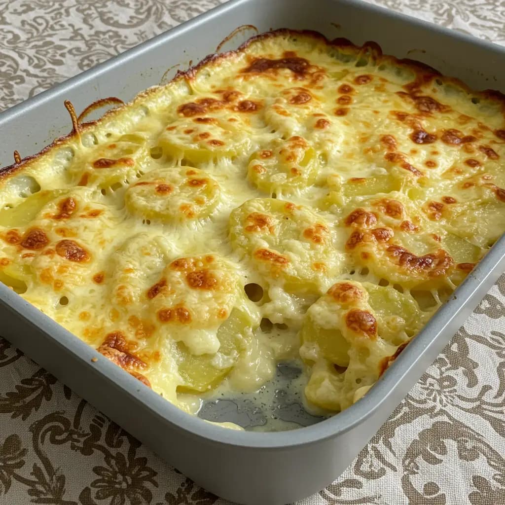 Receita de Batata gratinada