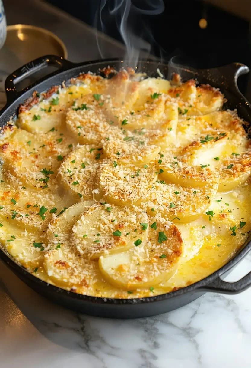 Receita de Batata Gratinada Clássica