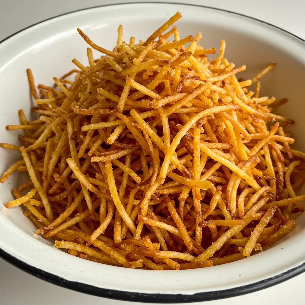 Receita de Batata Palha Caseira