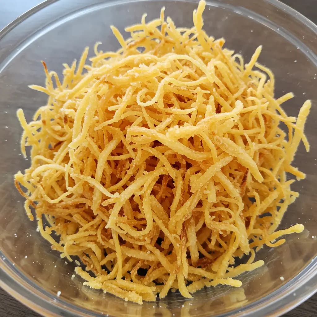 Receita de Batata palha