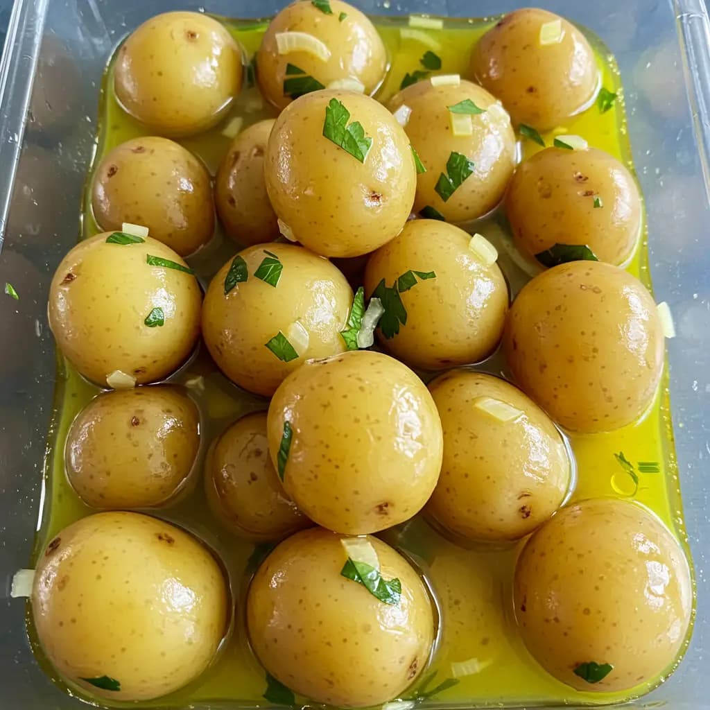 Receita de Batatas ao Vinagrete