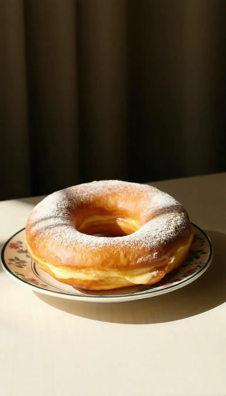 Receita de Donuts com Creme Bavário