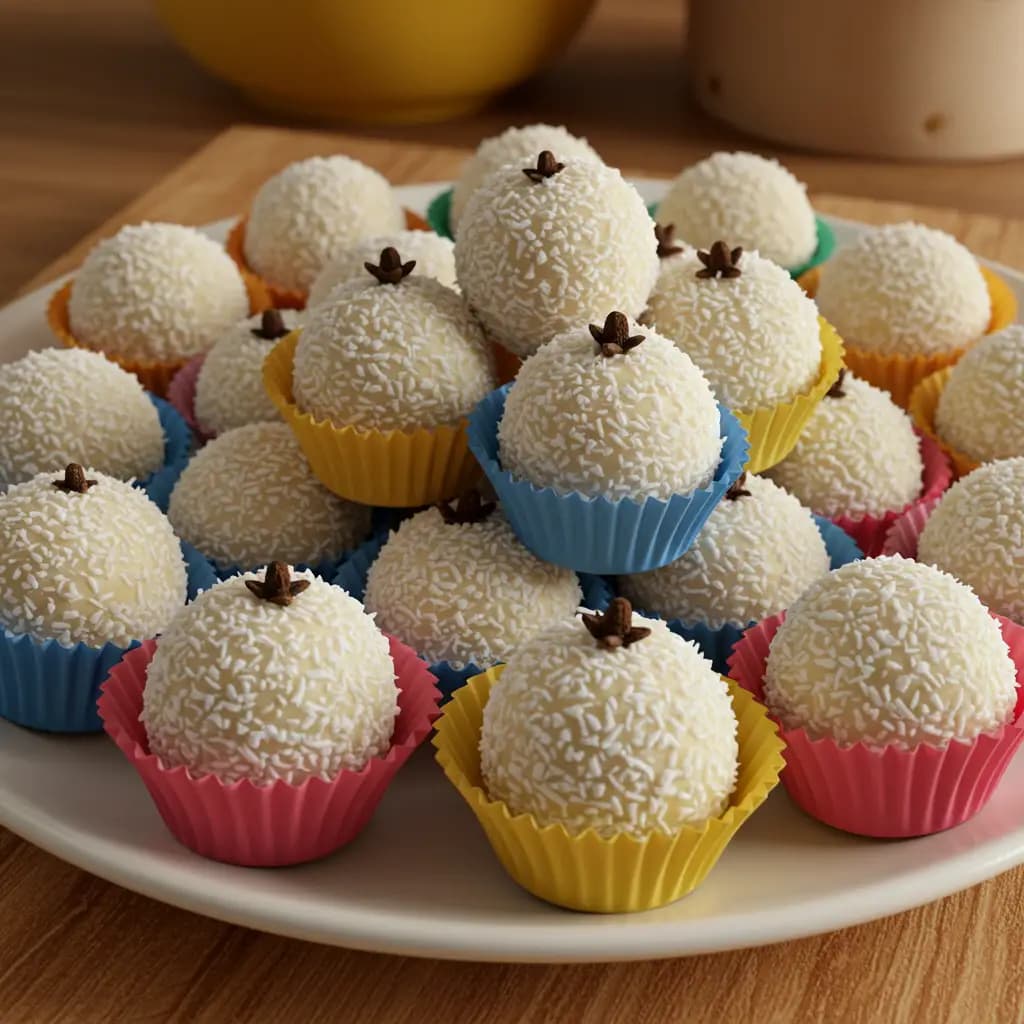 Receita de Beijinho de coco