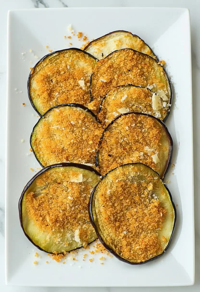 Receita de Berinjela Crocante na Airfryer