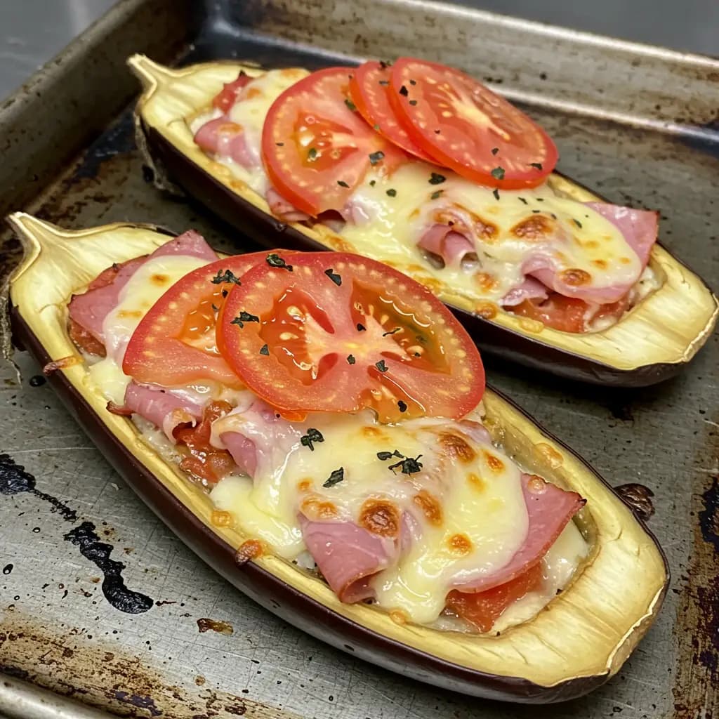 Receita de Berinjela Recheada