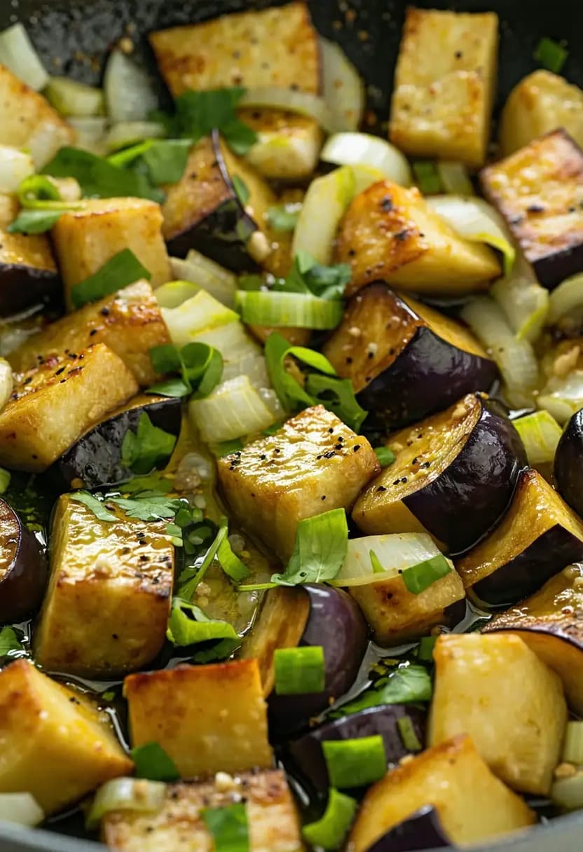 Receita de Berinjela Refogada Rápida