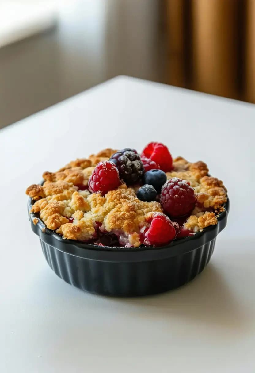 Receita de Cobertura de Frutas