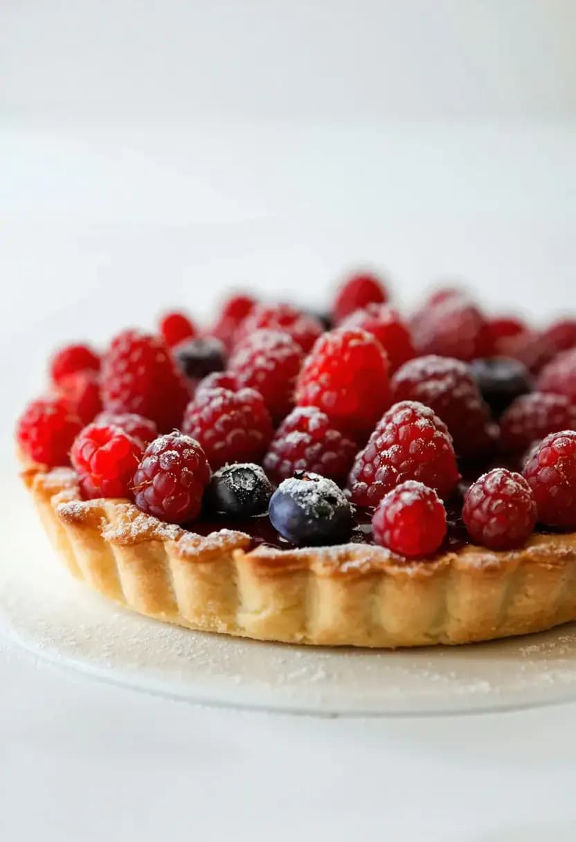 Receita de Torta de Frutas Vermelhas
