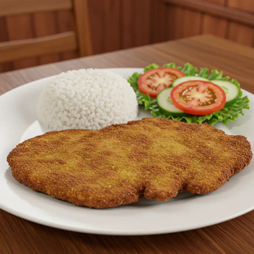 Receita de Bife à milanesa