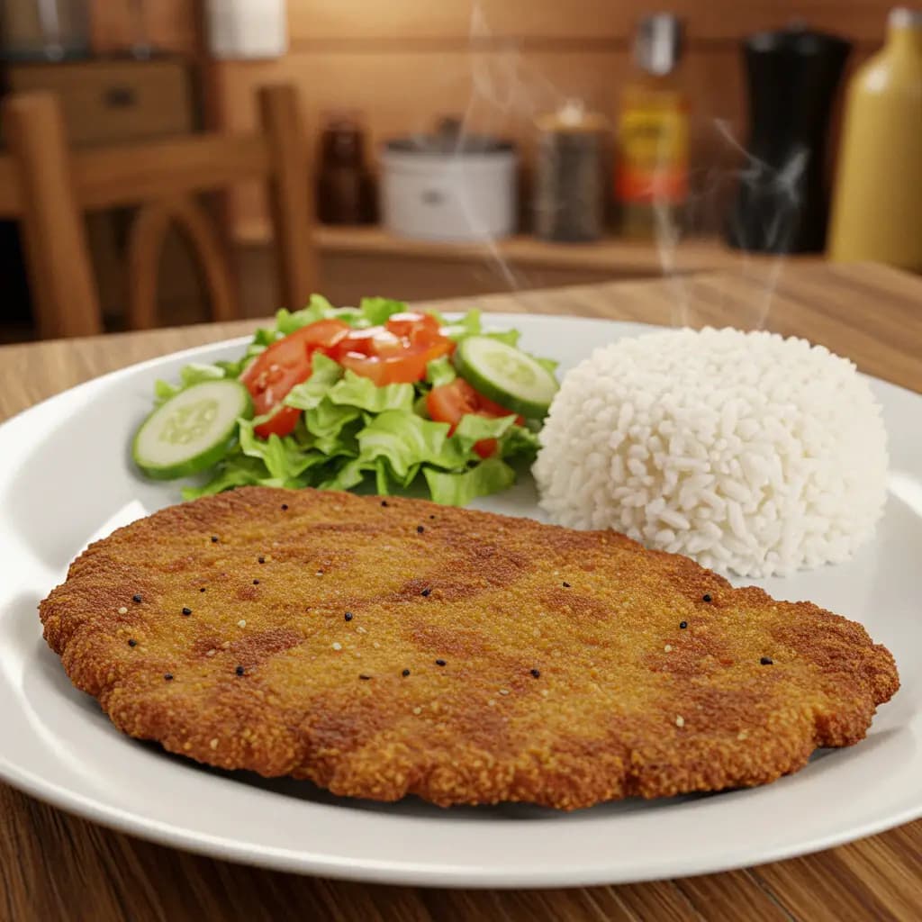 Receita de Bife à milanesa