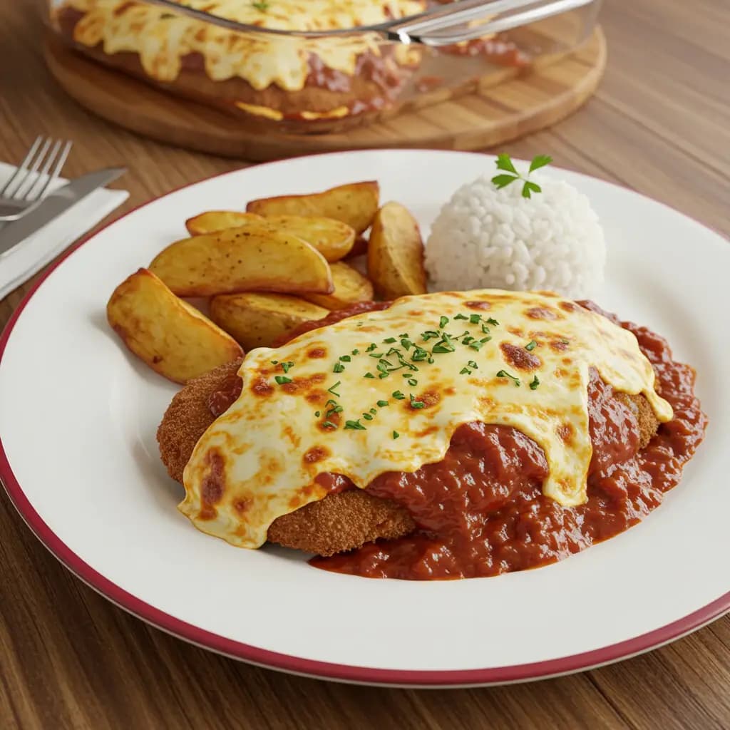 Receita de Bife à Parmegiana