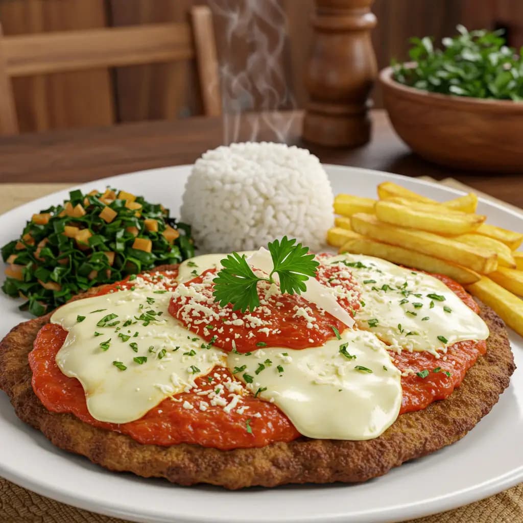 Receita de Bife à Parmegiana