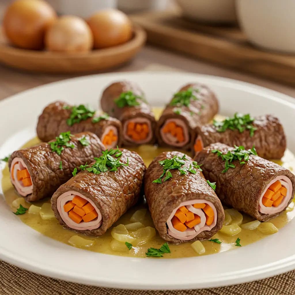 Receita de Bife à rolê